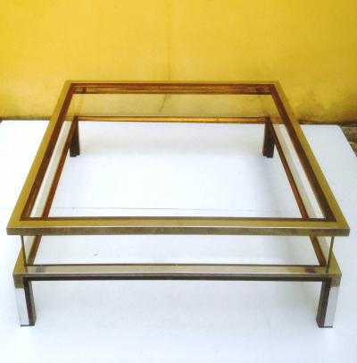 Romeo Rega 1970s Coffee Table with Sliding Top