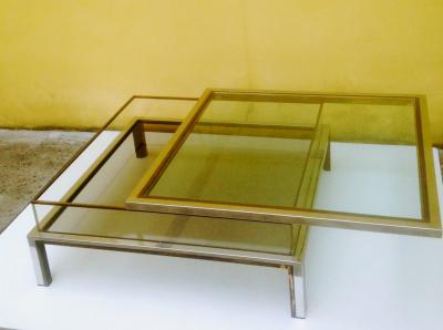 Romeo Rega 1970s Coffee Table with Sliding Top