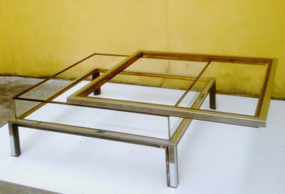 Romeo Rega 1970s Coffee Table with Sliding Top