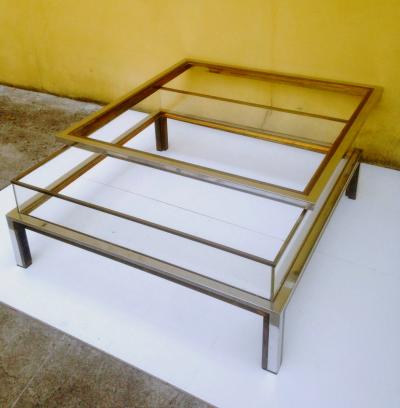Romeo Rega 1970s Coffee Table with Sliding Top