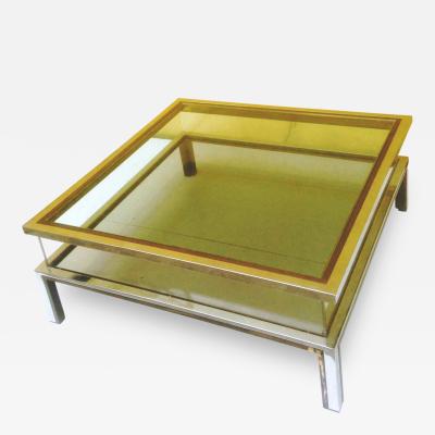 Romeo Rega 1970s Coffee Table with Sliding Top