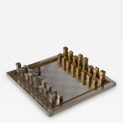 Romeo Rega Chess set by Romeo Rega c1970