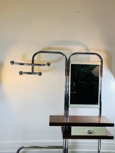 Romeo Rega EXCEPTIONAL ITALIAN 1970S MODERNIST HALL RACK