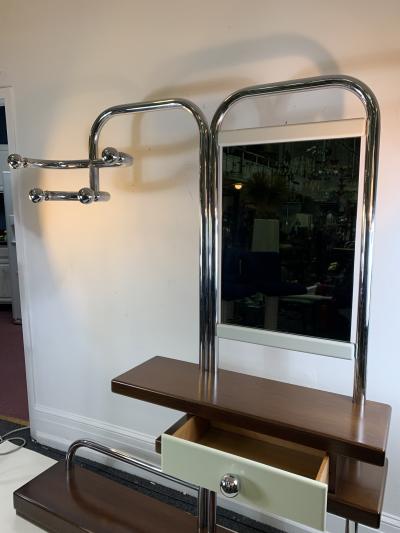 Romeo Rega EXCEPTIONAL ITALIAN 1970S MODERNIST HALL RACK