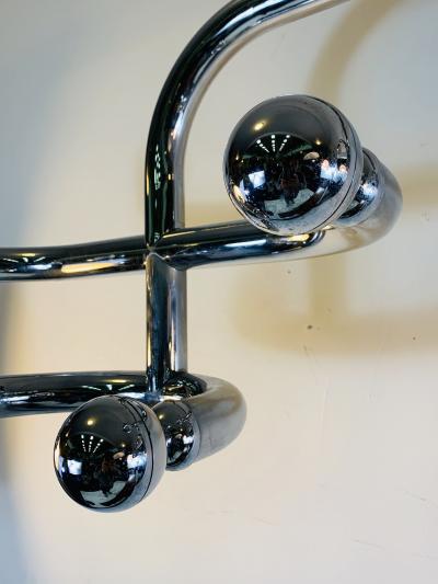 Romeo Rega EXCEPTIONAL ITALIAN 1970S MODERNIST HALL RACK