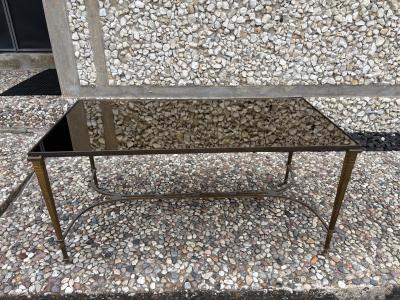 Romeo Rega French Louis XVI Style Brass Cocktail Table