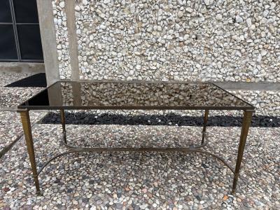 Romeo Rega French Louis XVI Style Brass Cocktail Table