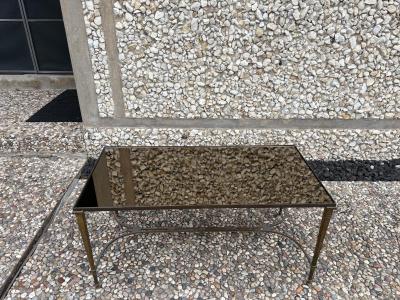 Romeo Rega French Louis XVI Style Brass Cocktail Table