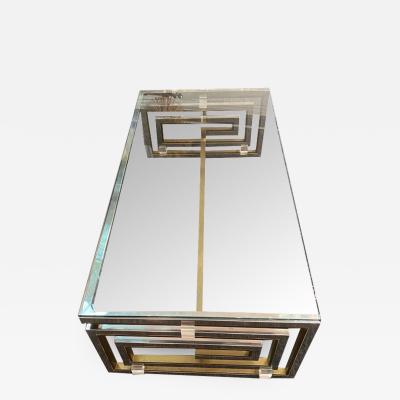 Romeo Rega MODERNIST GREEK KEY ROMEO REGA COFFEE TABLE