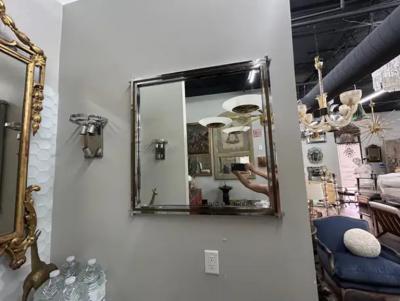 Romeo Rega Pair Of Italian Modern Mirrors By Romeo Rega