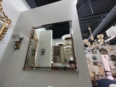 Romeo Rega Pair Of Italian Modern Mirrors By Romeo Rega