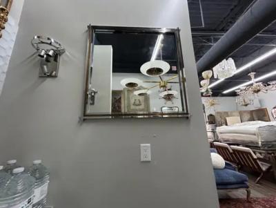 Romeo Rega Pair Of Italian Modern Mirrors By Romeo Rega