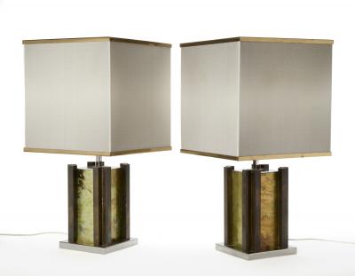 Romeo Rega Pair of table lamps by Romeo Rega