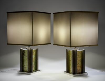 Romeo Rega Pair of table lamps by Romeo Rega