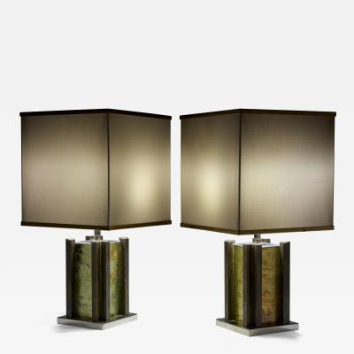 Romeo Rega Pair of table lamps by Romeo Rega