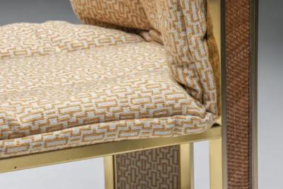 Romeo Rega Regency Dining Chairs by Romeo Rega Italy 1970s