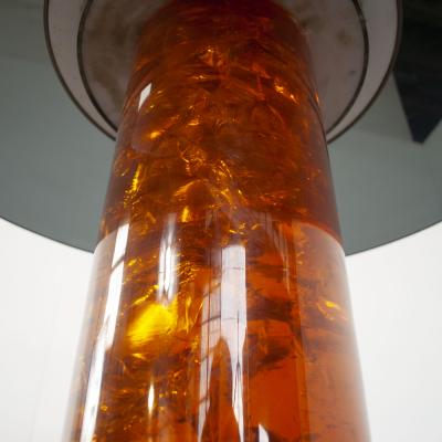 Romeo Rega Romeo Rega round table with glass top 1970s