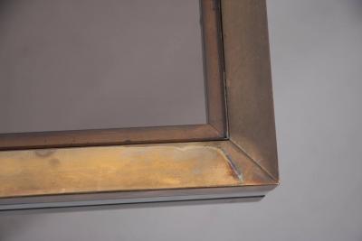 Romeo Rega XXL Romeo Rega Brass and Chrome Console Table