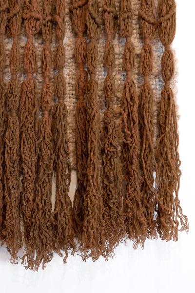 Romeo Reyna Hand Woven Textile Monumental Wall Art Tapestry 1960s