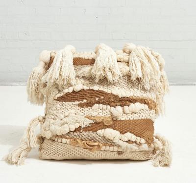 Romeo Reyna Romeo Reyna Textile Art Tapestry Pillow 1960