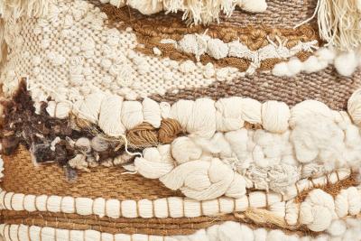 Romeo Reyna Romeo Reyna Textile Art Tapestry Pillow 1960