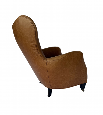 Romi Mini Chair in Cognac Leather by Cisco Home