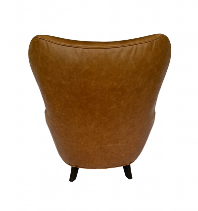 Romi Mini Chair in Cognac Leather by Cisco Home