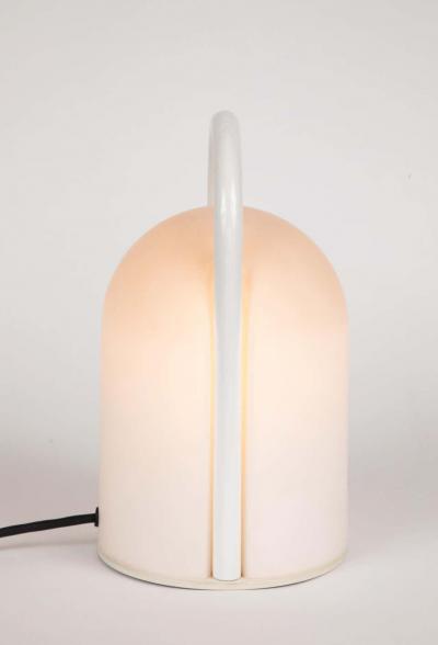 Romolo Lanciani Pair of 1980s Romolo Lanciani Tender Table Lamps for Tronconi