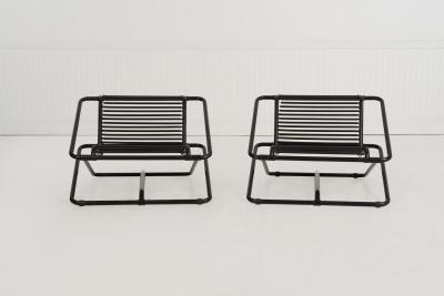 Ron Arad Ron Arad Pair of Rocking Chairs for One Off United Kingdom 1981