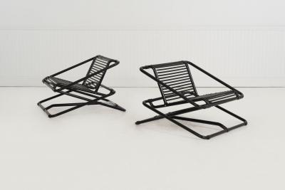Ron Arad Ron Arad Pair of Rocking Chairs for One Off United Kingdom 1981