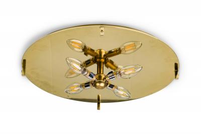 Ron Dier American Contemporary Round Ceiling Fixture