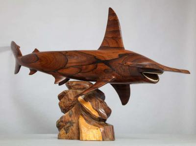 Ron Redden Hammerhead Shark by Ron Redden