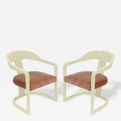 Ron Seff Pair of Arm Chairs by Ron Seff