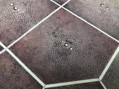 Ron Seff Ron Seff Shagreen Bone Inlaid Dice Shaped Table