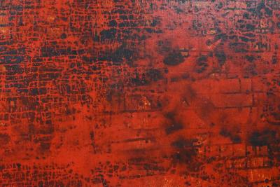 Ron Strong Large Acrylic on Canvas by Ron Strong dtd 2001 titled Eleviocity 