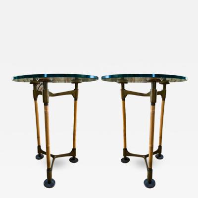 Ronald Cecil Sportes Ronald Cecil Sportes awesome pair of Nouveaux Barbares style side table