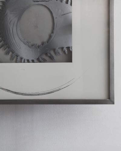 Ronald Mallory Ronald Mallory 1969 Contained Mercury Kinetic wall sculpture