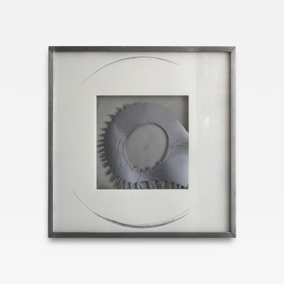 Ronald Mallory Ronald Mallory 1969 Contained Mercury Kinetic wall sculpture