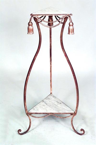 Rope and Tassel Gilt Pedestal