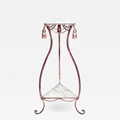 Rope and Tassel Gilt Pedestal