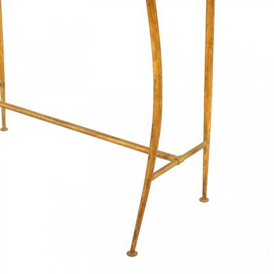 Rope and Tassel Gilt and Glass Console Table