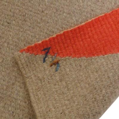 Rosalie Wool and Linen Carpet by Sally Vowell Gurley 1989