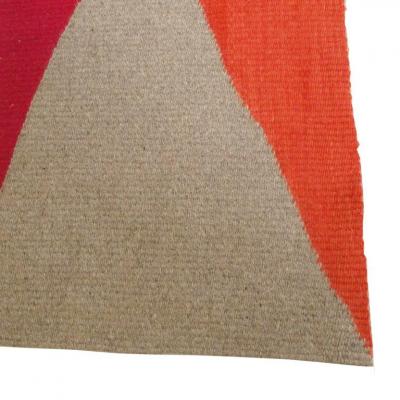 Rosalie Wool and Linen Carpet by Sally Vowell Gurley 1989