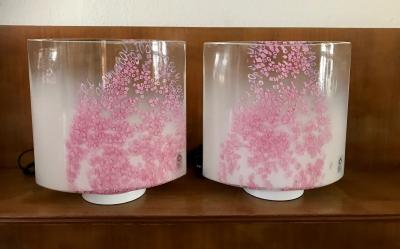 Rosanna Toso Rare Idra Pair of Lamps