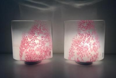 Rosanna Toso Rare Idra Pair of Lamps