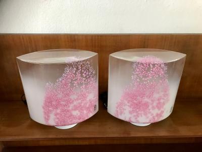 Rosanna Toso Rare Idra Pair of Lamps