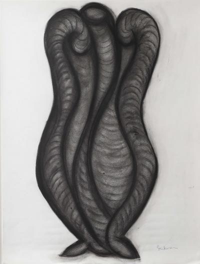 Rosanne Sniderman Charcoal Drawing V13