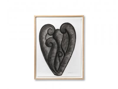 Rosanne Sniderman Charcoal Drawing V15 by Rosanne Sniderman