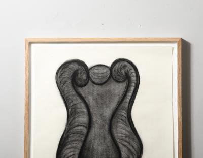 Rosanne Sniderman Charcoal Drawing V5 by Rosanne Sniderman