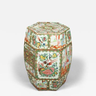Rose Medallion Octagonal Garden Seat